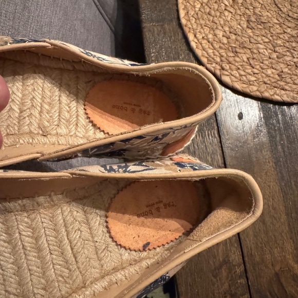 Rag & Bone | Georgie Espadrilles, Tropical Pattern Size 7.5 - Picture 4 of 4